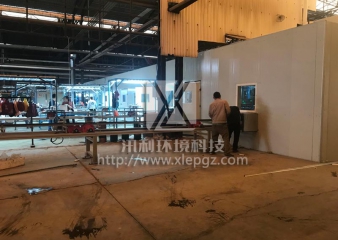 车间切边机、磨边机、抛光机噪声治理